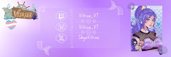 🧜‍♀️🏳️‍⚧️Vitrixe | EnVtuber | ZA | Mini - Hiatus Profile Banner