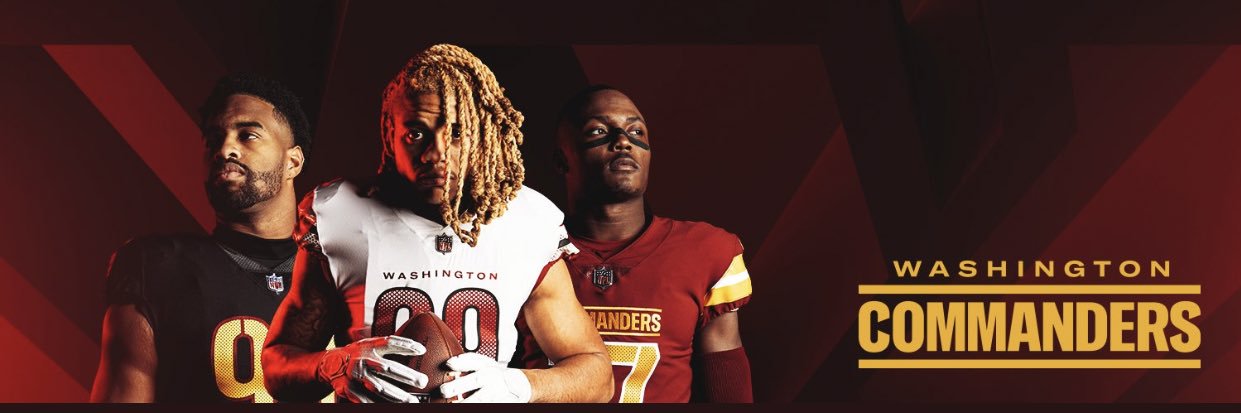 Washington Commanders banner