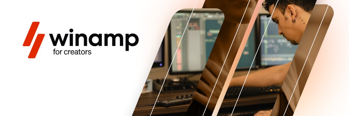Winamp for Creators banner