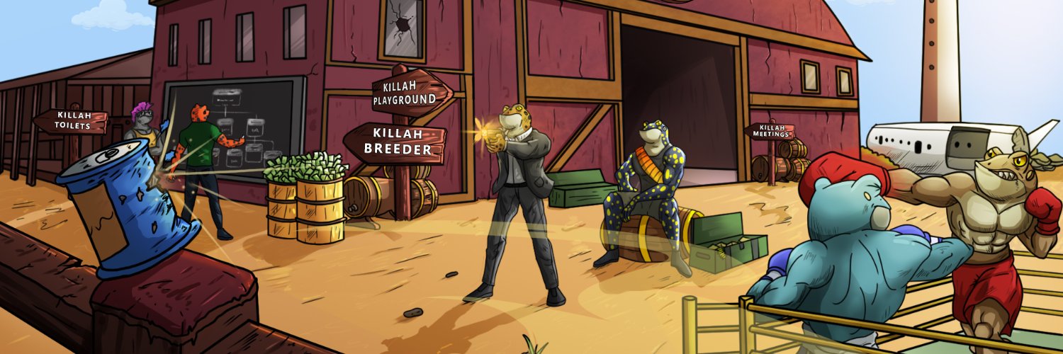 Killah Frogs Agency | NFT banner