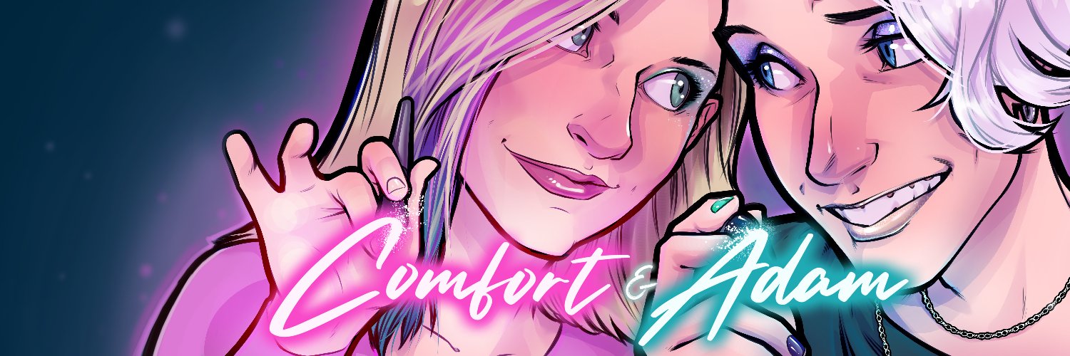 Comfort & Adam's banner