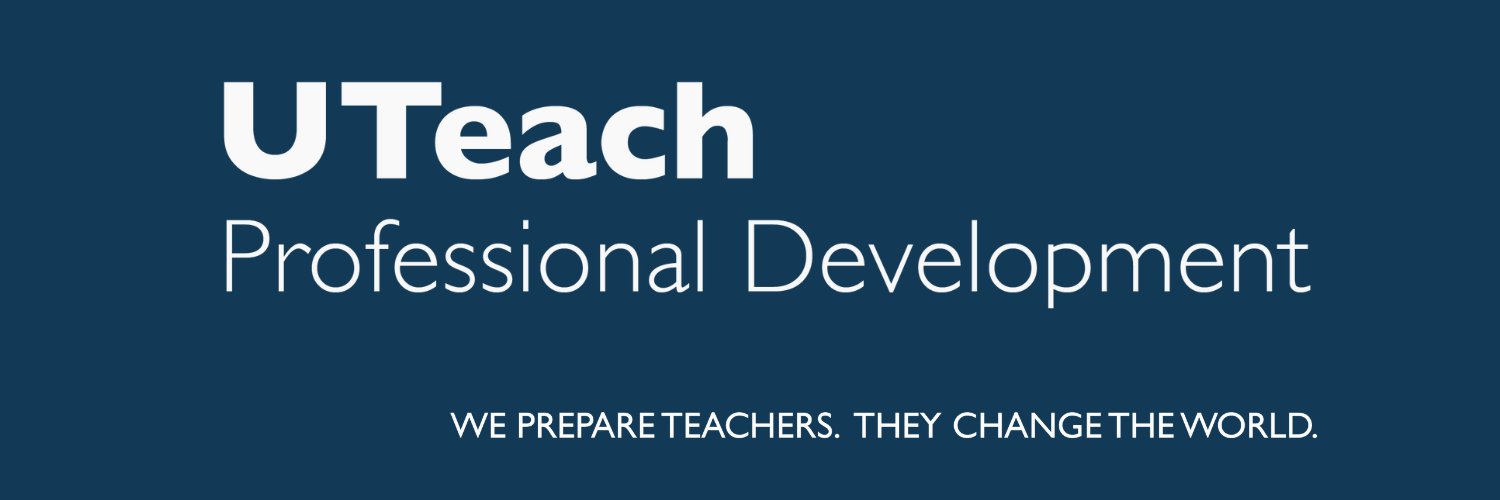 UTeachPD, The University of Texas at Austin banner