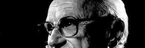 Milton Friedman banner