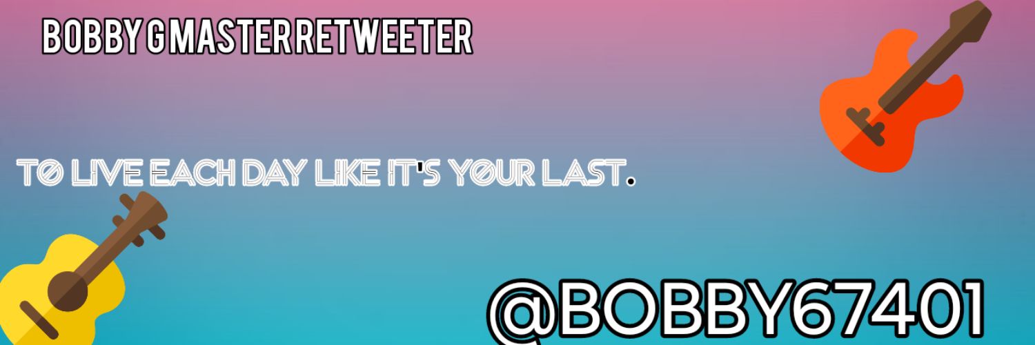 Bobby6740BOBBY G MASTER RETWEETER banner