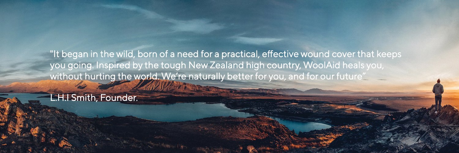 WoolAid Bandages banner