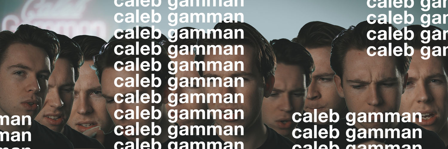 caleb gamman's banner