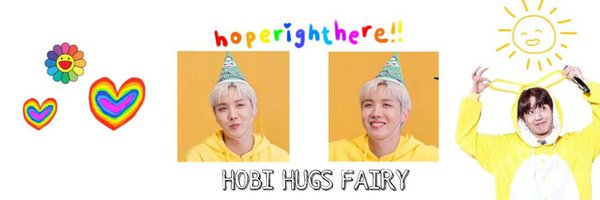 Hobi Hugs Fairy⁷ Profile Banner