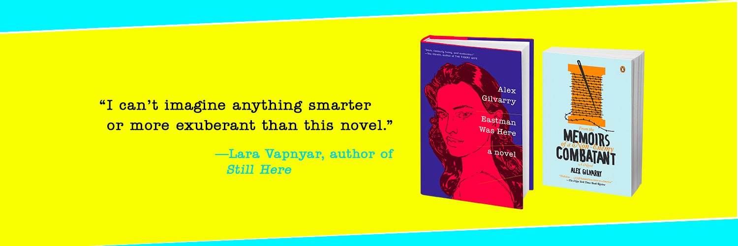 Alex Gilvarry banner