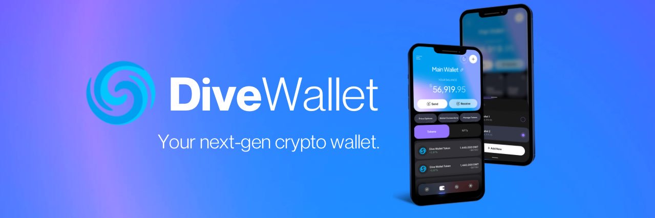 DiveWallet | Crypto Wallet banner