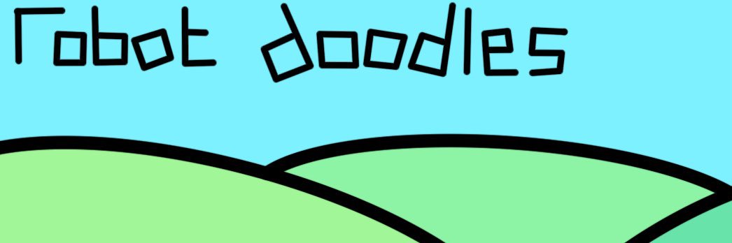 Robot Doodles banner