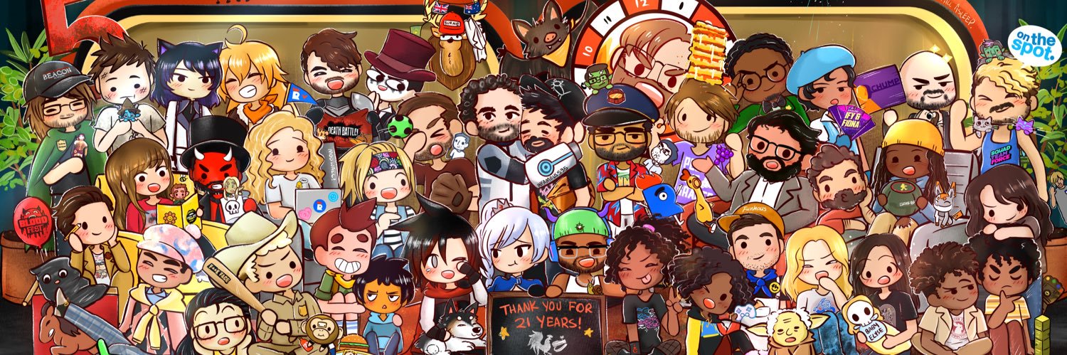 Rooster Teeth's banner