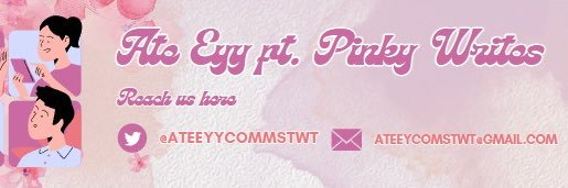 Pinky Writes 🖋️; OPEN 🫶🏻 banner
