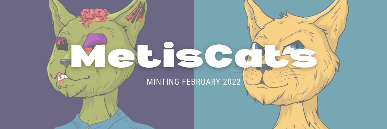 MetisCats 🌿 Minting live @ MetisCats.com/Mint banner