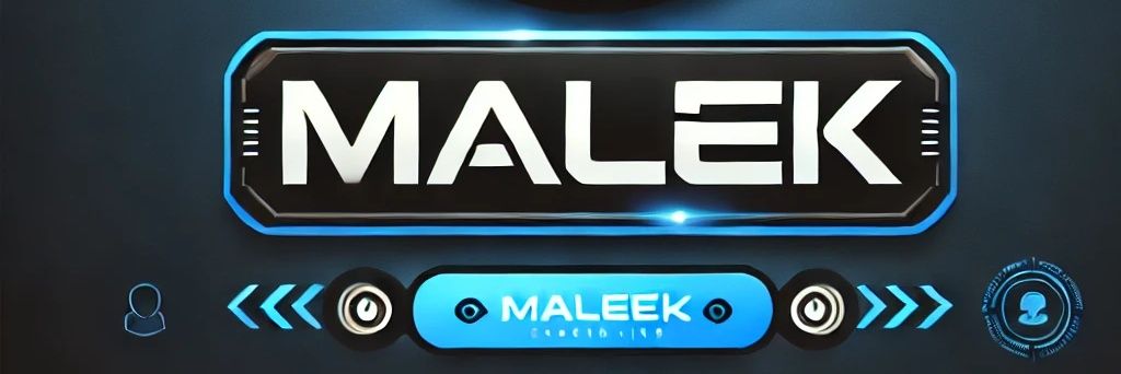 Malek🌞 banner