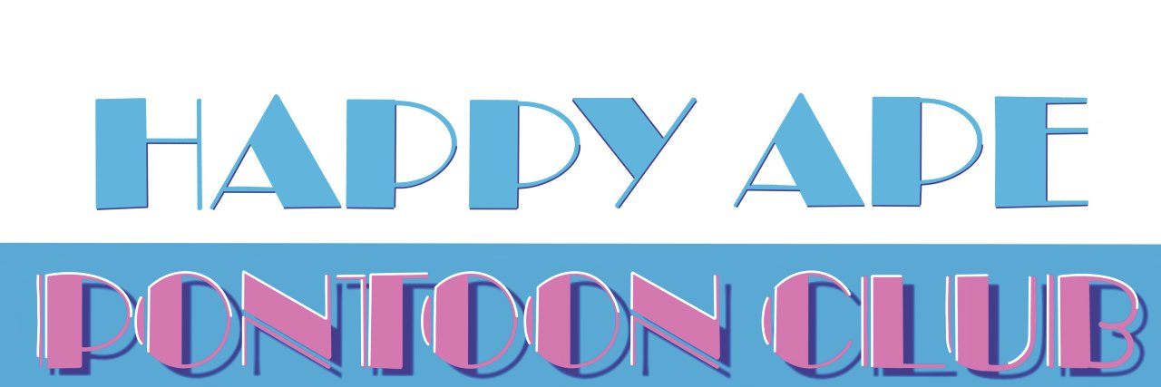 Happy Ape Pontoon Club banner