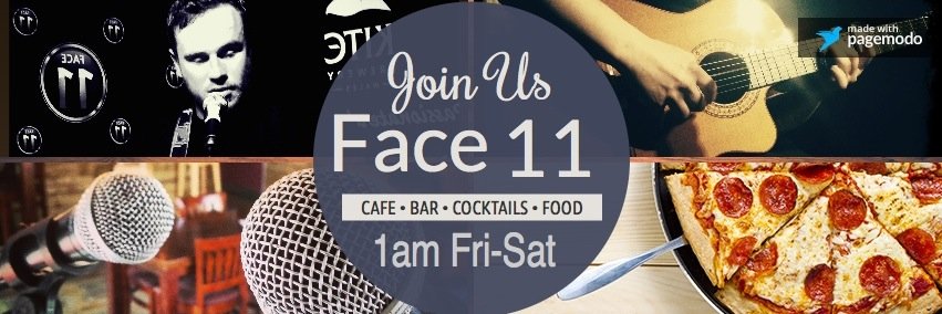Face 11 banner
