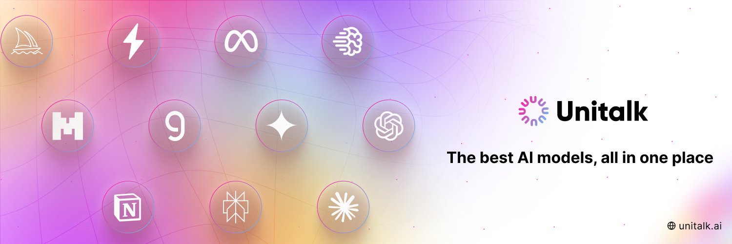 Unitalk AI banner