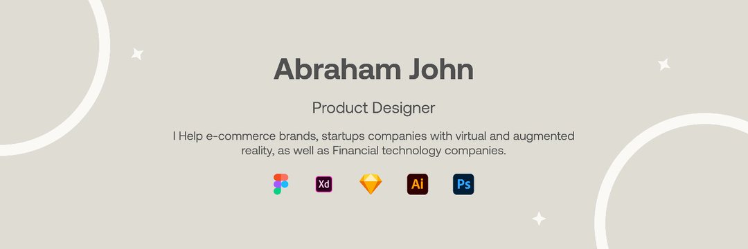 Abraham John 🦄🦓's banner