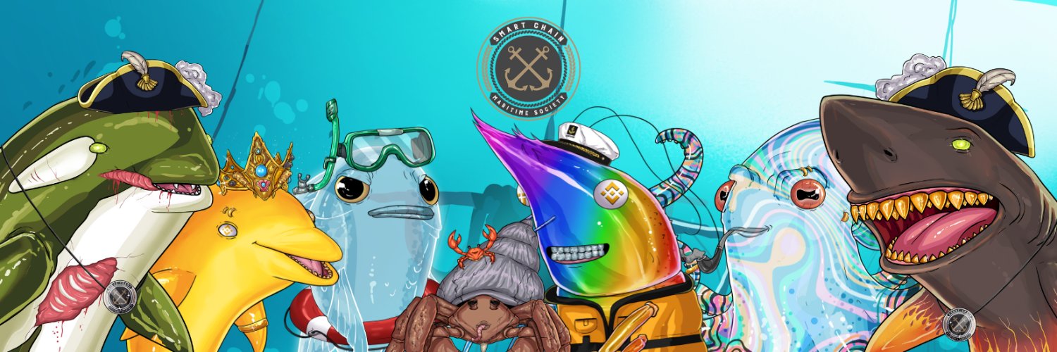 Smart Chain Maritime Society - MINTING NOW banner