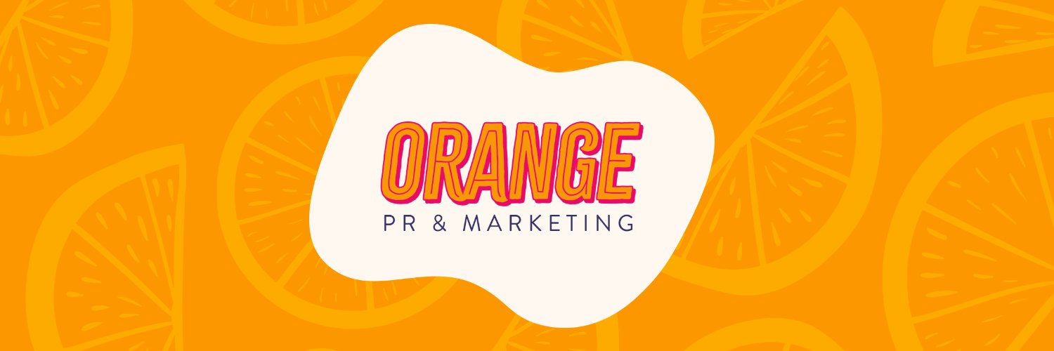 Orange PR and Marketing banner