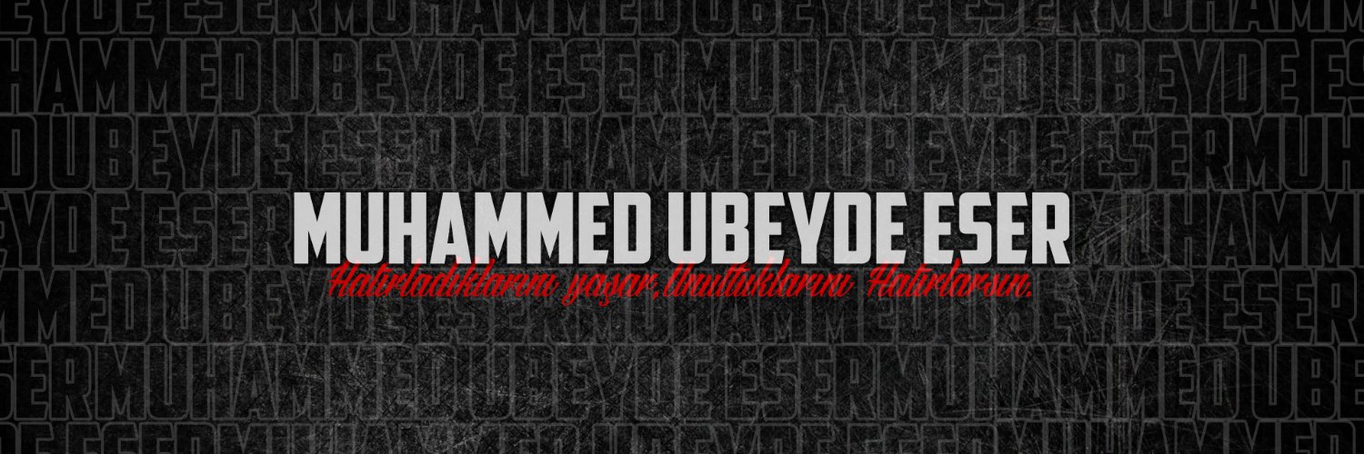ubeydeeserr's profile banner image