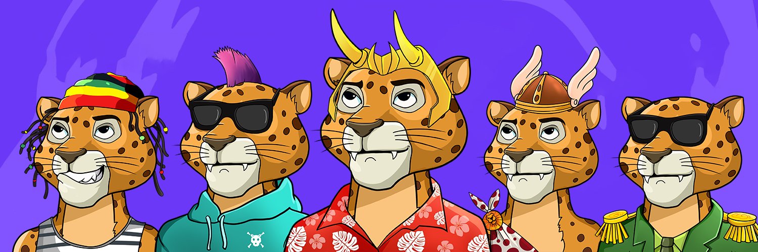 Funky Leopards NFT banner