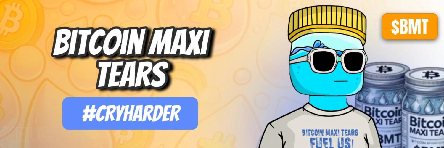 Bitcoin Maxi Tears banner