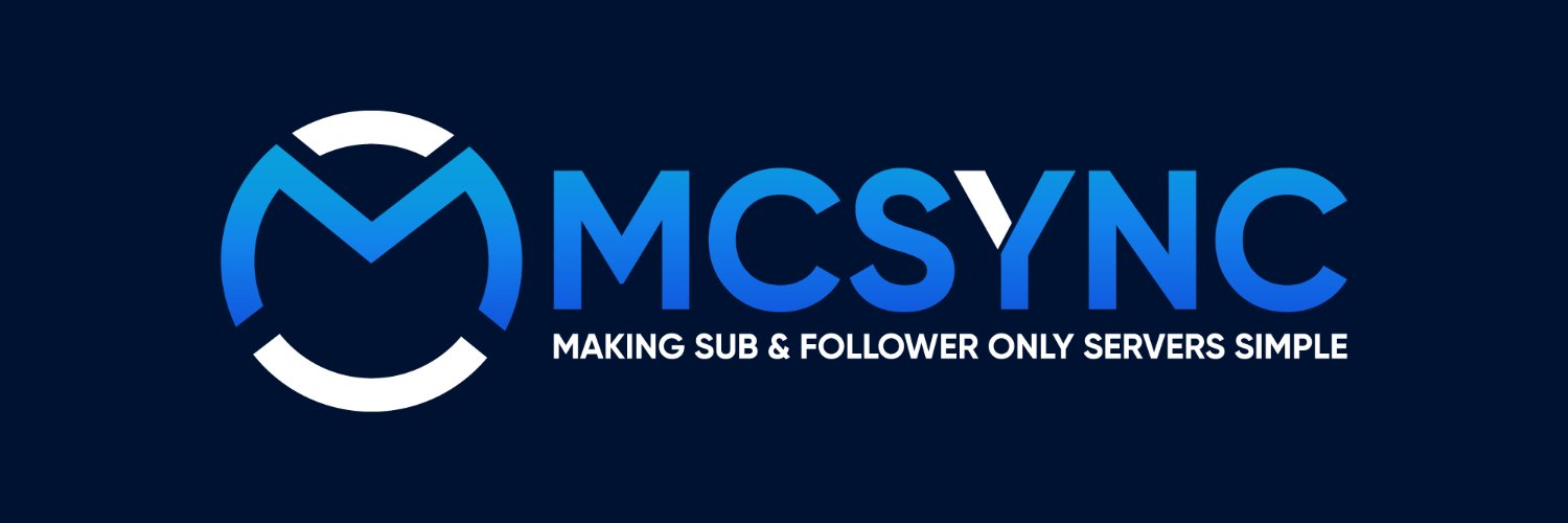 MCSync banner