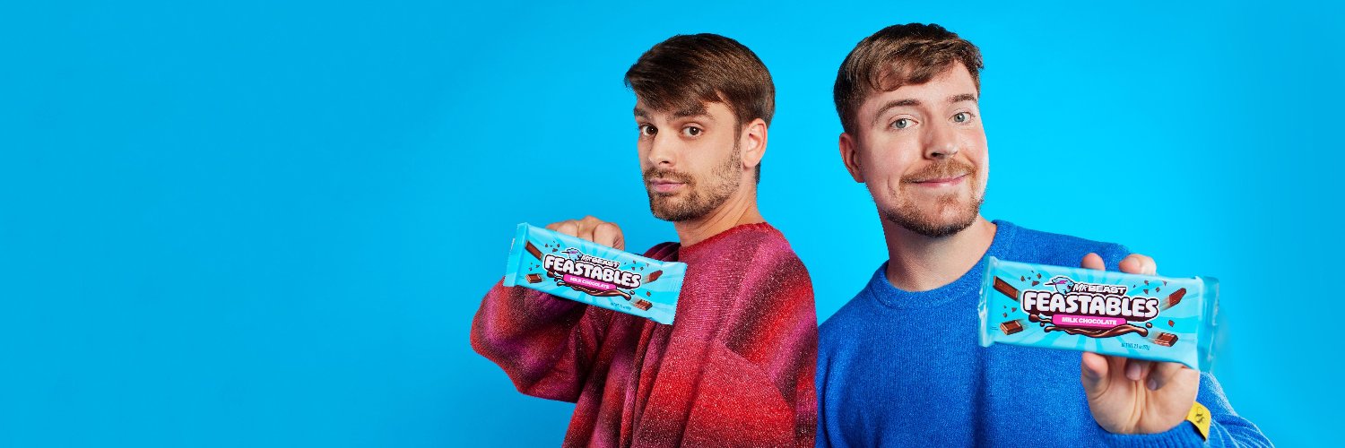 Feastables Support banner