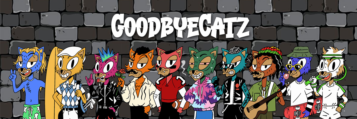 GoodByeCatz NFTs banner