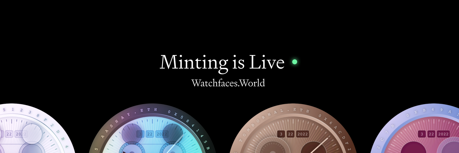 Watchfaces Bot banner
