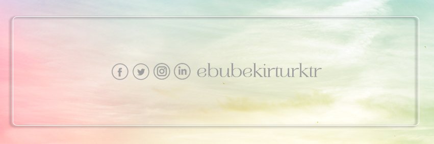 EbubekirTurkTR's profile banner image