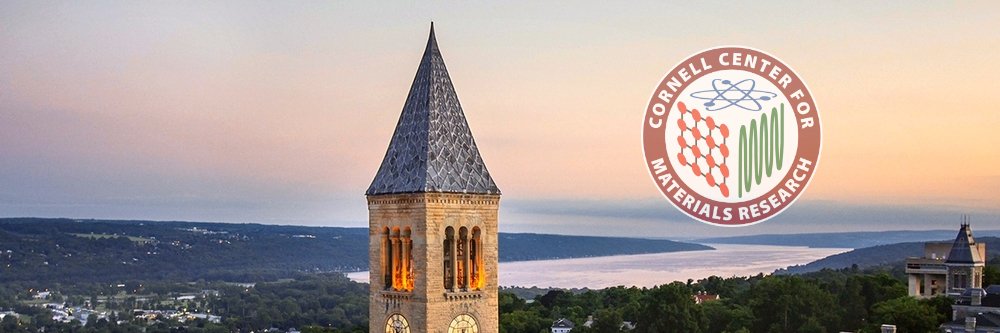 Cornell Center for Materials Research - CCMR banner