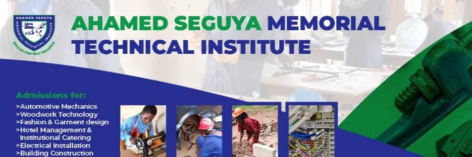 Ahamed Seguya Memorial Technical Institute banner