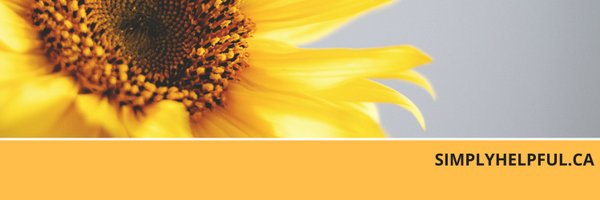 SimplyHelpfulCA Profile Banner