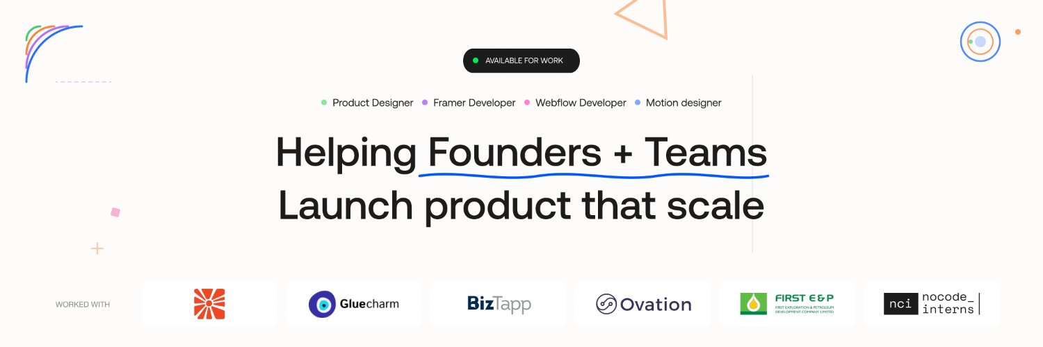 Design + Webflow/Framer Partner banner