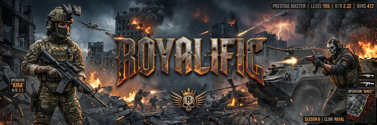 Royalific's profile banner image