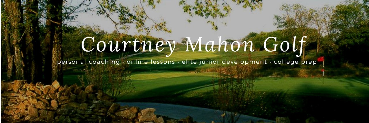 Courtney Mahon Golf banner