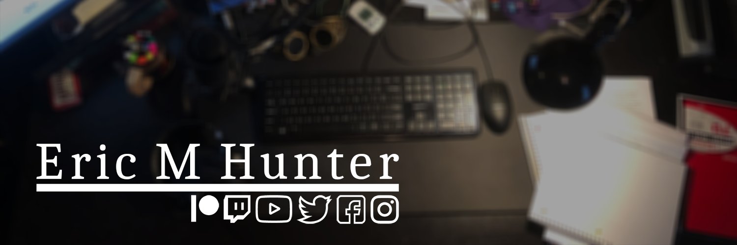 Eric M Hunter banner