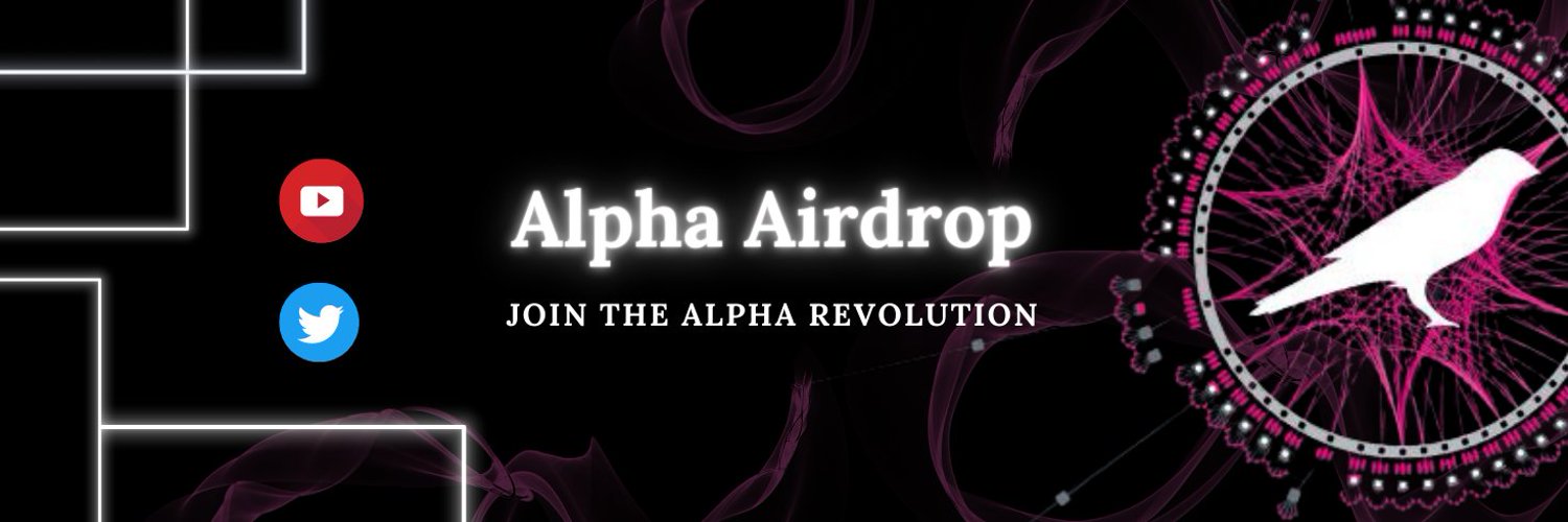 Alpha Airdrop Profile Banner