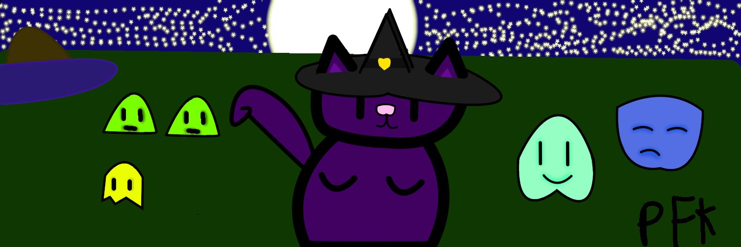 purplefirekitty12 art banner