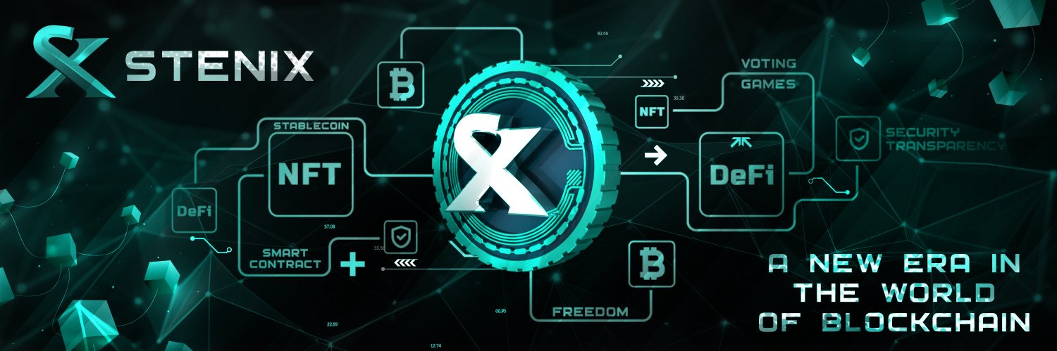 Stenix Blockchain banner