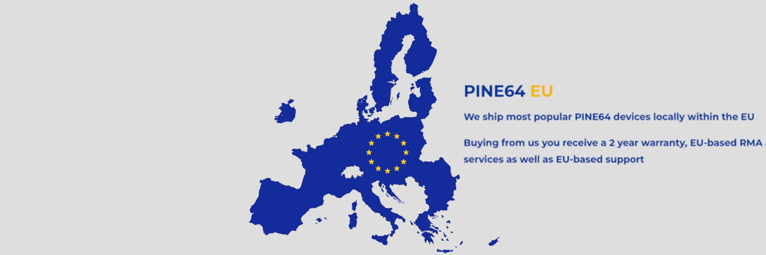 PINE64 EU banner