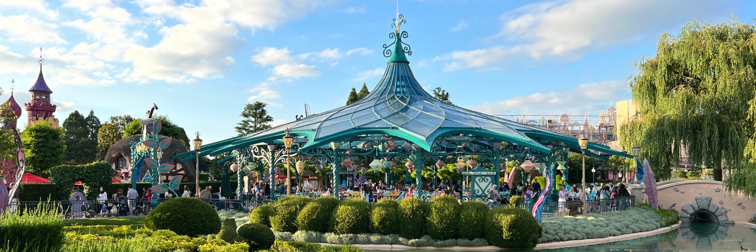 OLD DISNEY/NEW DISNEY banner