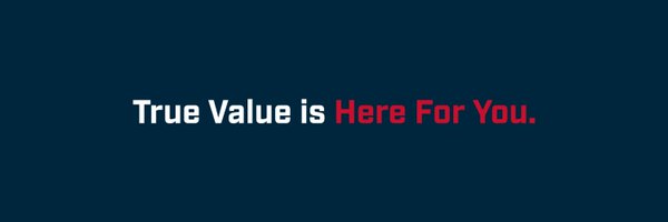 TrueValue Profile Banner