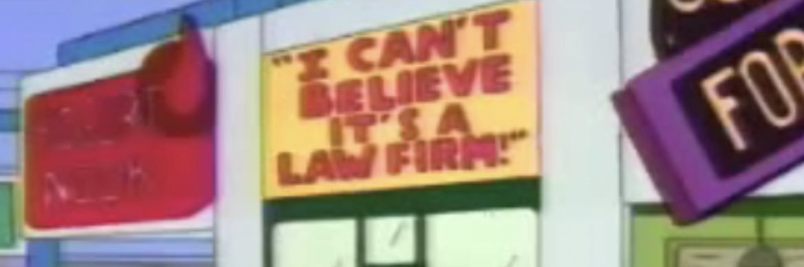 Lionel Hutz's banner