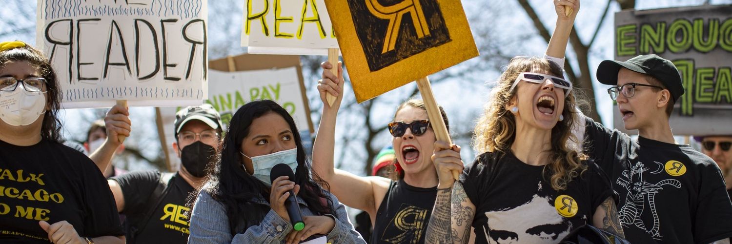 Chicago Reader Union banner