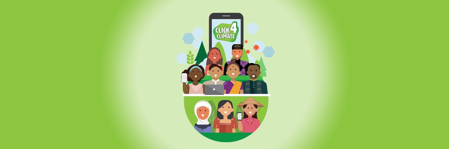 Click4Climate banner