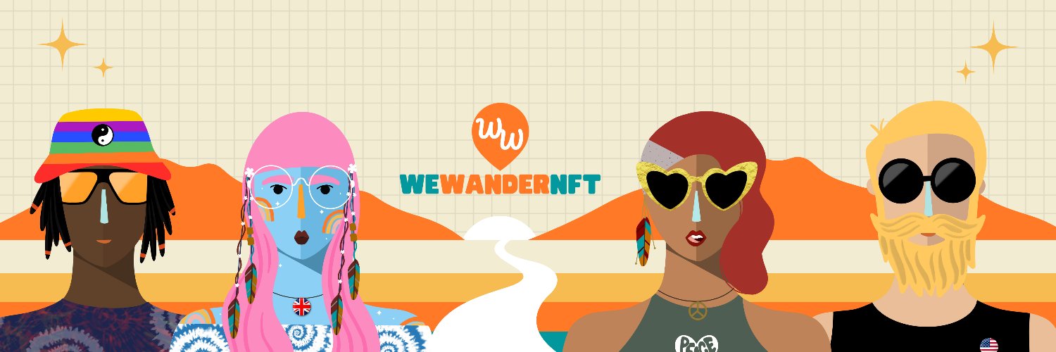 We Wander NFT: Coming Soon! banner