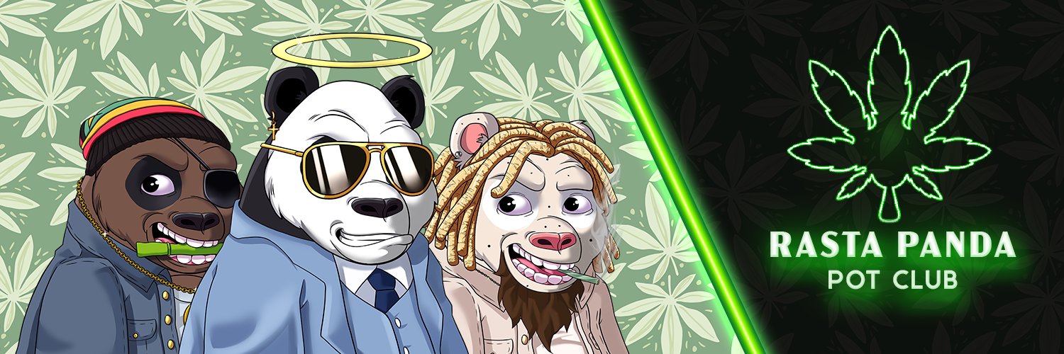 Rasta Panda Pot Club banner